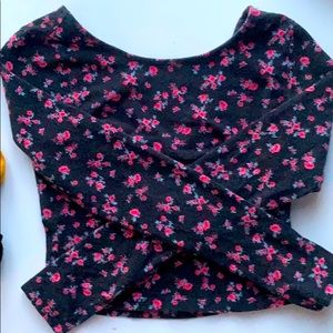 floral forever 21 shirt